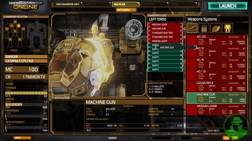 MechWarrior Online - Видео мехлаба [IGN] и еще скриншоты